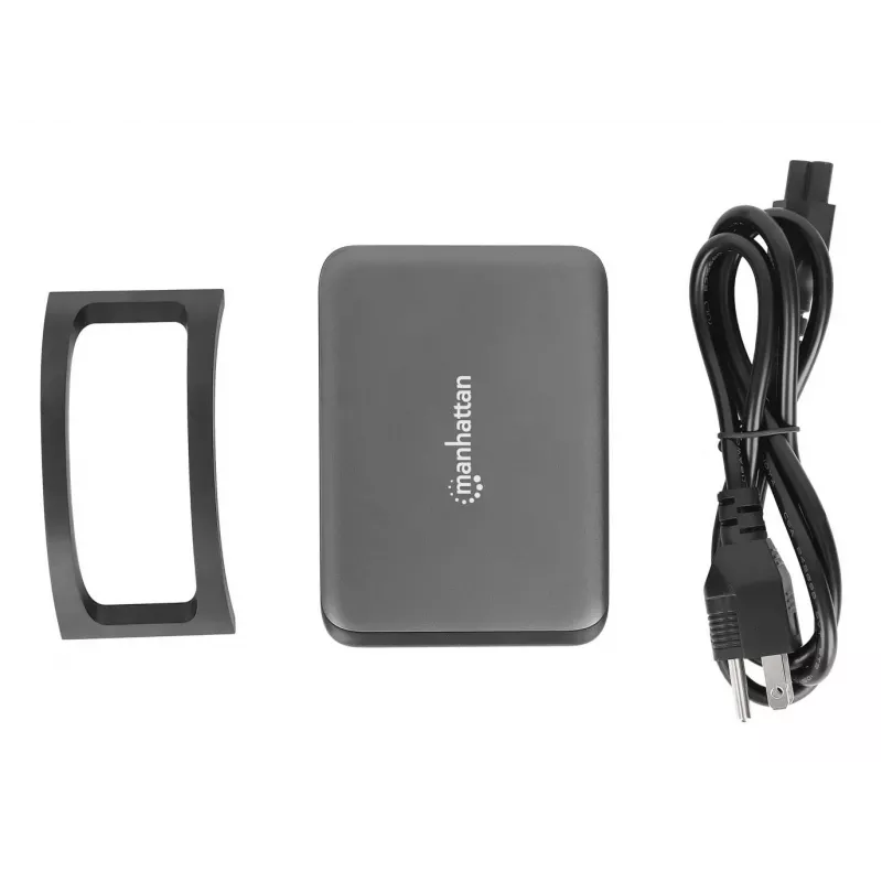 Oplader Manhattan vier USB-C PD-aansluitingen 140W per aansluiting 240W totaal