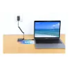 Multipoort-adapter Manhattan 154321 USB Type-C naar 2 HDMI USB-A Power Delivery 100 W