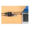 Multipoort-adapter Manhattan 154321 USB Type-C naar 2 HDMI USB-A Power Delivery 100 W