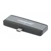 USB-C Travel Dock Manhattan 190404 4 poorten HDMI USB-A USB-C 3,5 mm