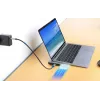USB-C Travel Dock Manhattan 190404 4 poorten HDMI USB-A USB-C 3,5 mm