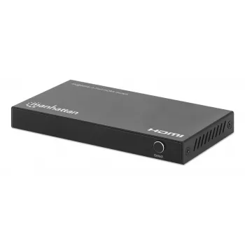 HDMI-switch 3x1 MANHATTAN 18G automatisch handmatig IR-afstandsbediening zwart