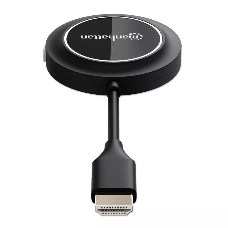 AV-zender Manhattan 208444 zwart 1920x1080 30m draadloos USB-C