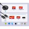 AV-zender Manhattan 208444 zwart 1920x1080 30m draadloos USB-C