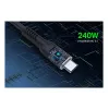USB-C-stekker naar USB-C-stekker kabel Manhattan 2m USB4 Gen 3x2 8K 60Hz