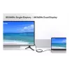 USB-C-stekker naar USB-C-stekker kabel Manhattan 2m USB4 Gen 3x2 8K 60Hz