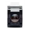 Equip 769227 Keystone-aansluiting Cat.6A, ongeschermd, gereedschapsloze LSA, wit, 8 st.