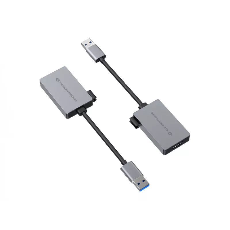 Conceptronic ABBY22G USB naar HDMI 1.4-adapter, 1080P 60 Hz