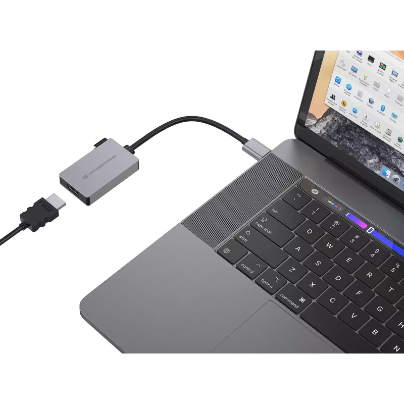 Conceptronic ABBY22G USB naar HDMI 1.4-adapter, 1080P 60 Hz