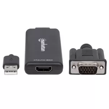 VGA- en USB-A-naar-HDMI-converter Manhattan 152426