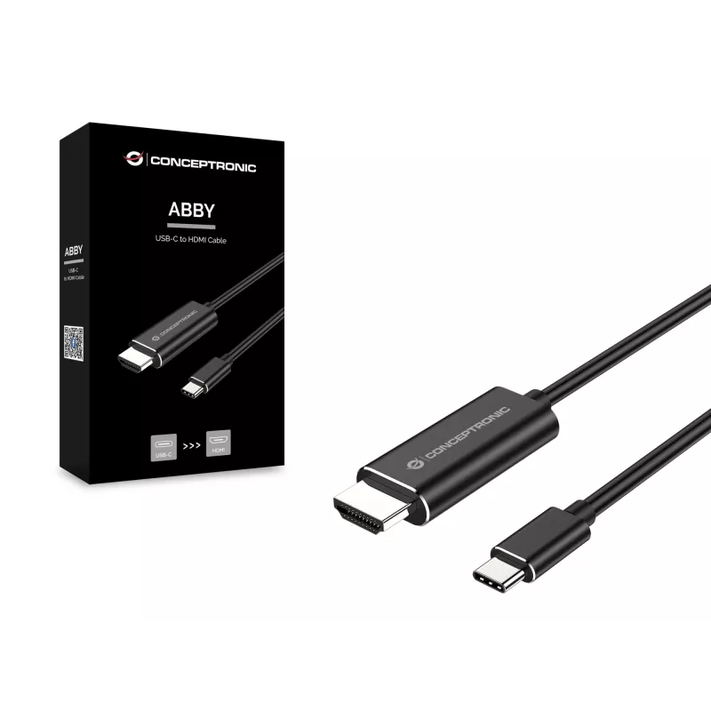 Conceptronic ABBY USB-C-naar-HDMI-kabel 2 m USB Type-C HDMI