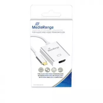USB-grafische adapter MediaRange MRCS194 4096 x 3112 pixels zilver