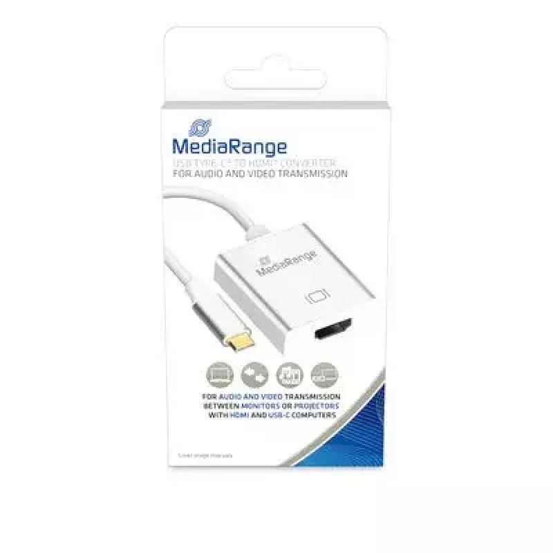 USB-grafische adapter MediaRange MRCS194 4096 x 3112 pixels zilver