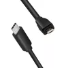 LogiLink CU0196 USB-kabel USB 2.0 0,5 m USB-C Micro-USB B zwart
