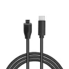 LogiLink CU0196 USB-kabel USB 2.0 0,5 m USB-C Micro-USB B zwart