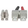Intellinet 751049 Glasvezel-patchkabel, LC multimode (M) naar SC multimode (M), OM4, 50/125 µm, 1 m, halogeenvrij, violet