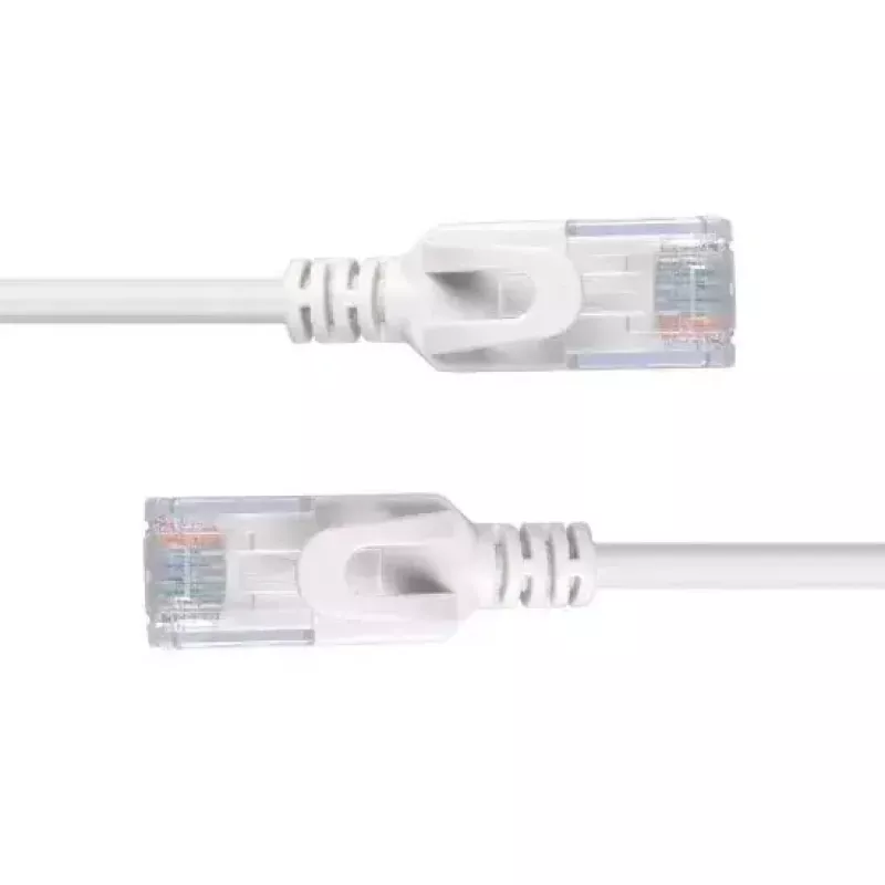 Lindy 2m Cat.6A U/UTP ultra slanke netwerkkabel, grijs