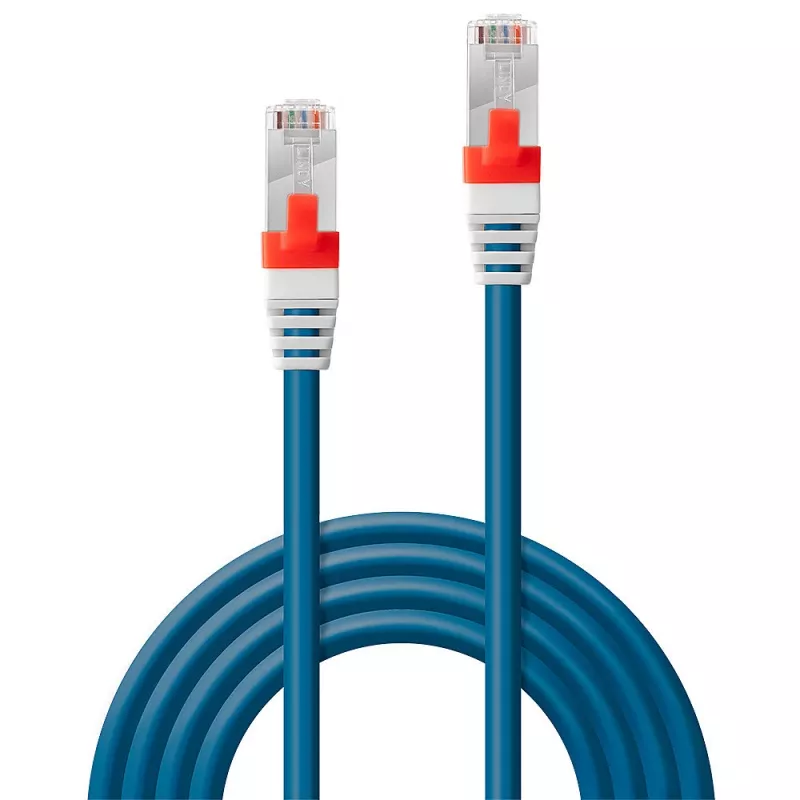 Lindy 45373 netwerkkabel blauw 0,5 m Cat6a S/FTP (S-STP)