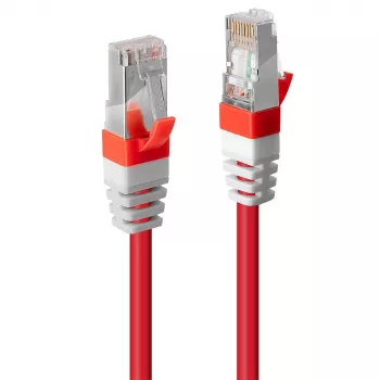 Netwerkkabel Lindy Cat.6 (A) SSTP / S/FTP PIMF 5m RJ-45 rood