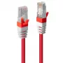 Netwerkkabel Lindy Cat.6 (A) SSTP / S/FTP PIMF 5m RJ-45 rood