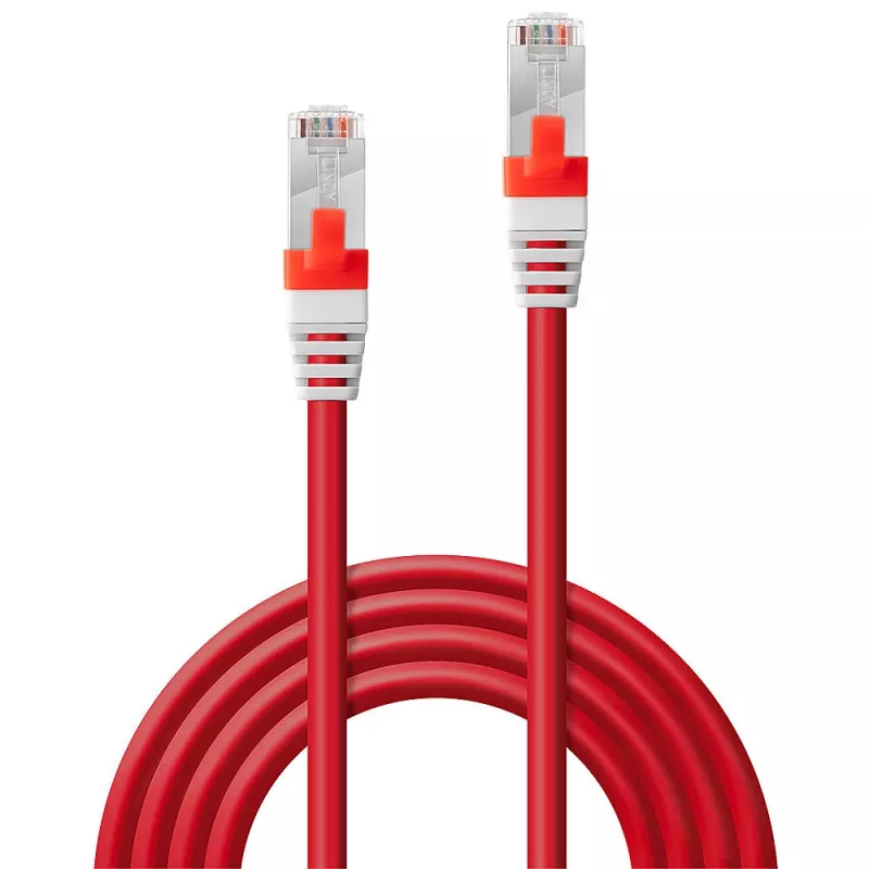 Lindy 45392 netwerkkabel rood 20 m Cat6a S/FTP (S-STP)