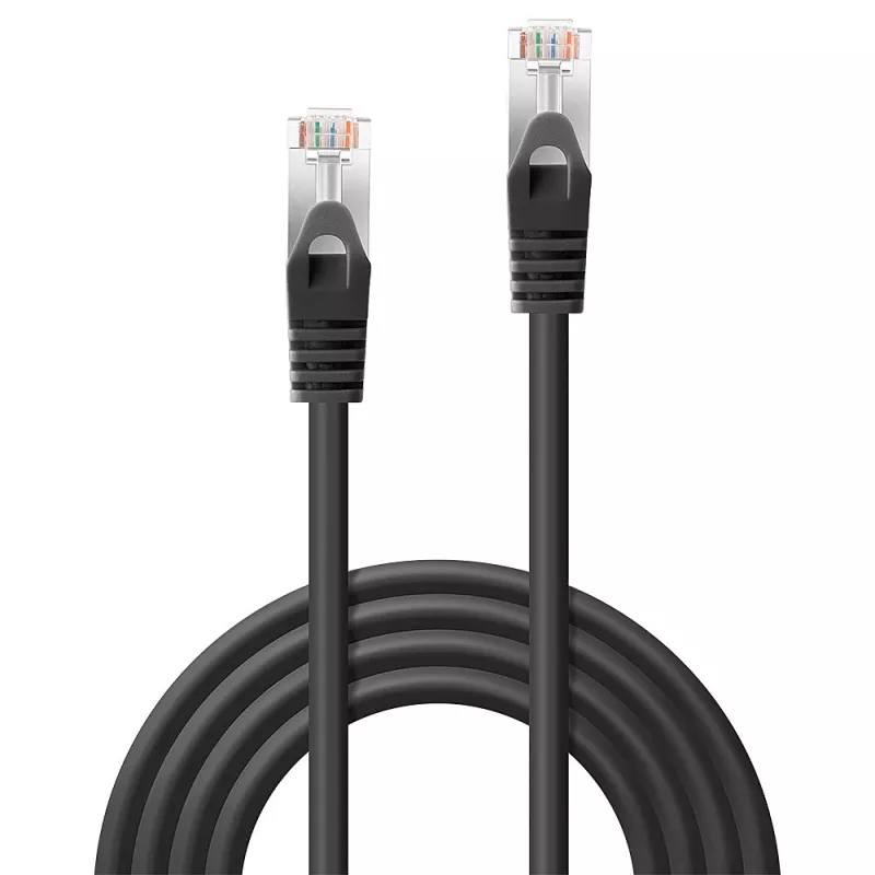Lindy 48382 netwerkkabel zwart 2 m Cat5e F/UTP (FTP)