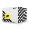 Lindy 48406 Cat5e U/UTP patchkabel, 1 m, grijs, verpakking van 50