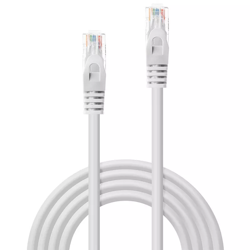 Lindy 48205 netwerkkabel wit 5 m Cat6 U/UTP (UTP)