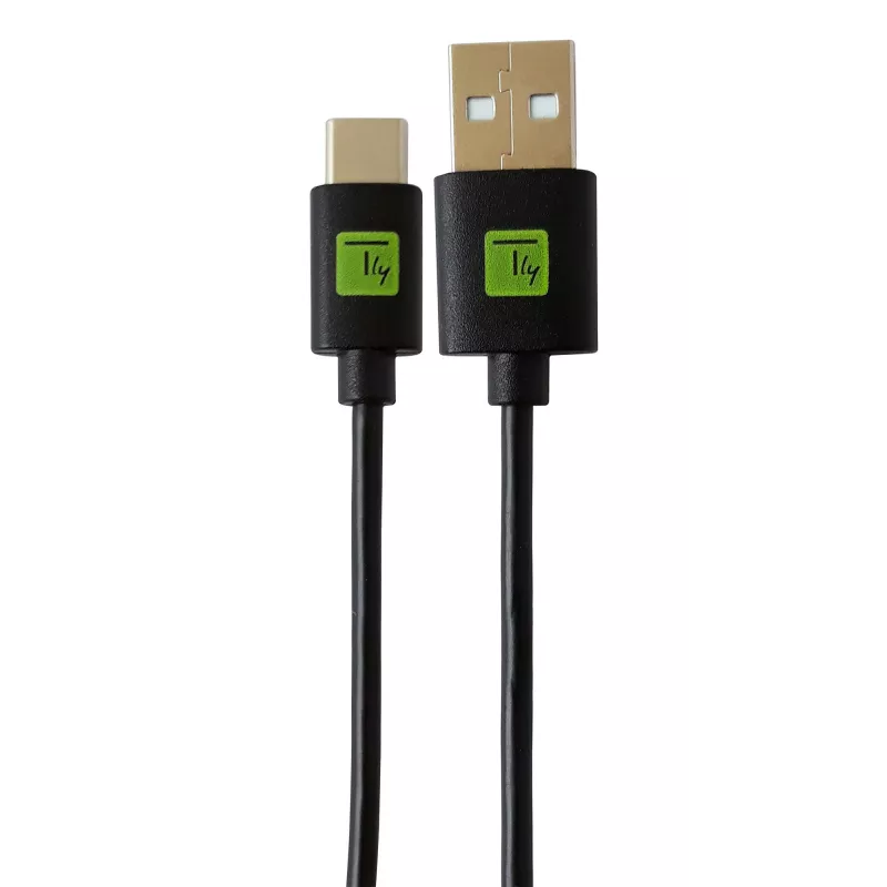 Techly ICOC-MUSB20-CMAM01T USB 2.0-kabel, USB-A (M) naar USB-C (M)