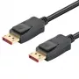 Techly ICOC DSP-A14-030NT DisplayPort-kabel 3 m zwart