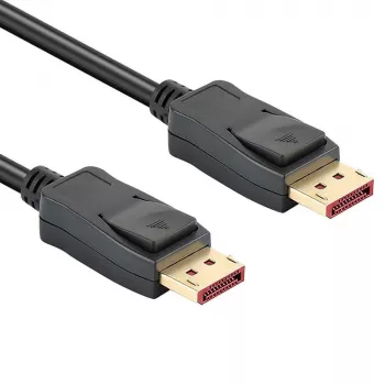 Techly ICOC DSP-A14-030NT DisplayPort-kabel 3 m zwart