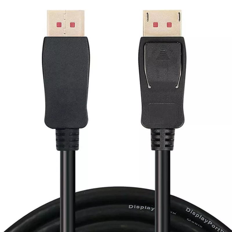 Techly ICOC DSP-A14-030NT DisplayPort-kabel 3 m zwart