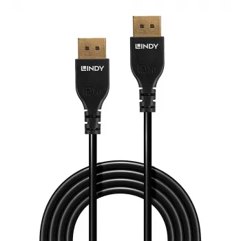 Lindy 0,5 m slanke DisplayPort 1.4-kabel
