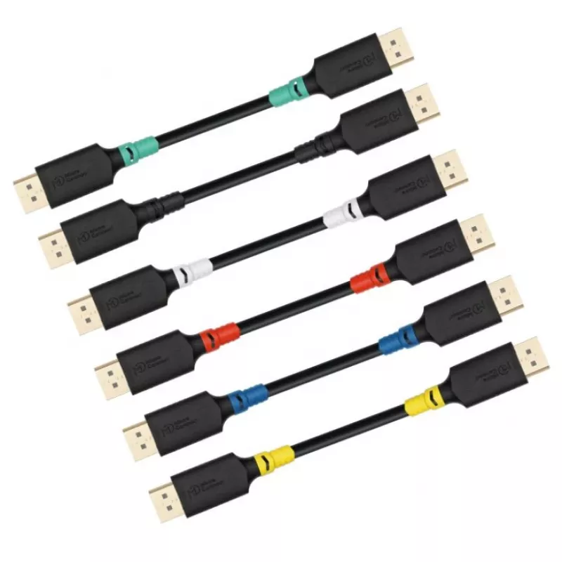 DisplayPort-kabel MicroConnect MC-DP-MMG-100LSZH 4K 1.2, 1,0 m, Low Smoke Zero Halogen