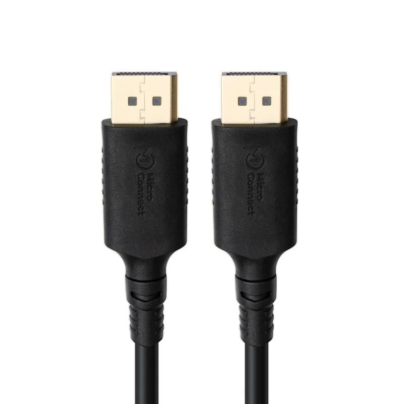 DisplayPort-kabel MicroConnect MC-DP-MMG-500LSZH, 4K, DisplayPort 1.2, 5,0 m, LSZH-mantel