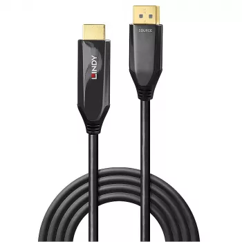 Lindy 1m actieve DisplayPort 1.4 naar HDMI 8K60-kabel