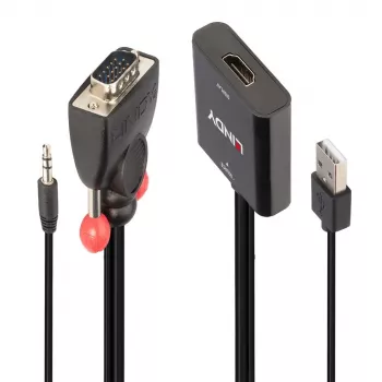 VGA en audio naar HDMI-converter Lindy 38284