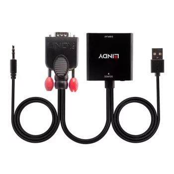VGA en audio naar HDMI-converter Lindy 38284