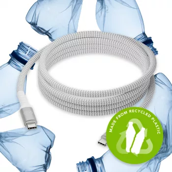 dbramante1928 re-charge Pro – BRD-kabel 2,5 m USB-C naar USB-C 100 W