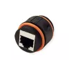 VALUE 21.99.3007 afgeschermde RJ-45-koppeling, Cat.6A, voor buiten en industrie, zwart