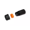 VALUE 21.99.3007 afgeschermde RJ-45-koppeling, Cat.6A, voor buiten en industrie, zwart
