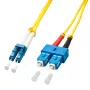 Lindy 15m LC-SC OS2 9/125 glasvezel-patchkabel