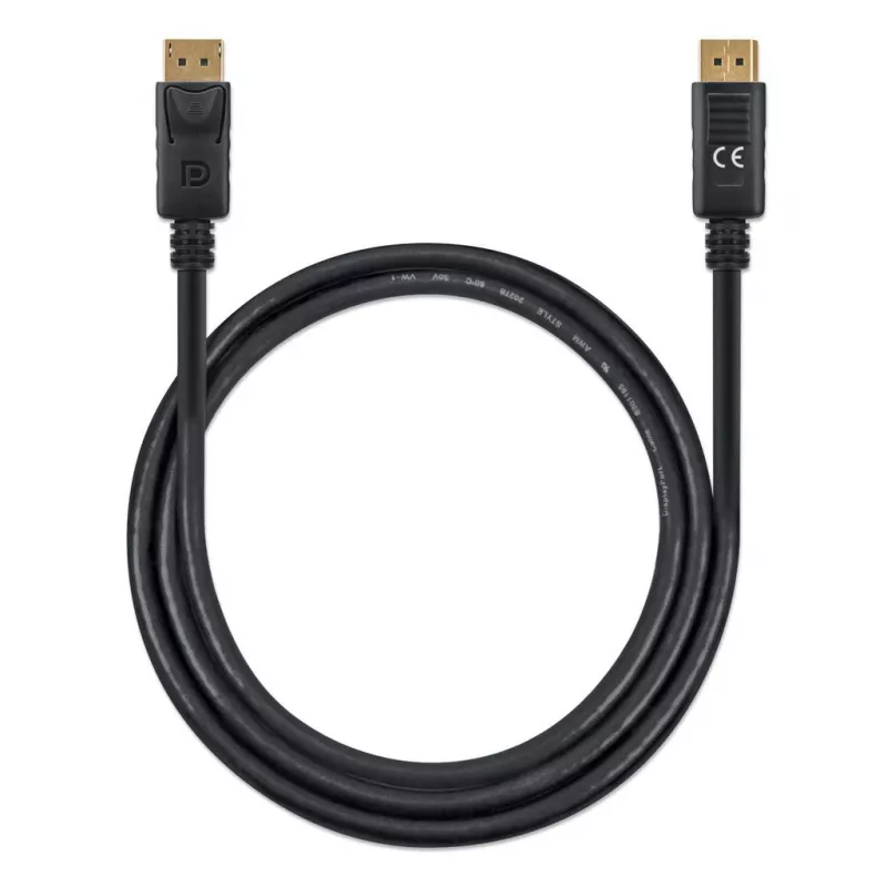 DisplayPort-kabel Manhattan DP14MM1M 8K@60Hz 1m stekker naar stekker
