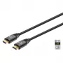 Manhattan 355933 HDMI-kabel met Ethernet, HDMI type A, 1 m, zwart