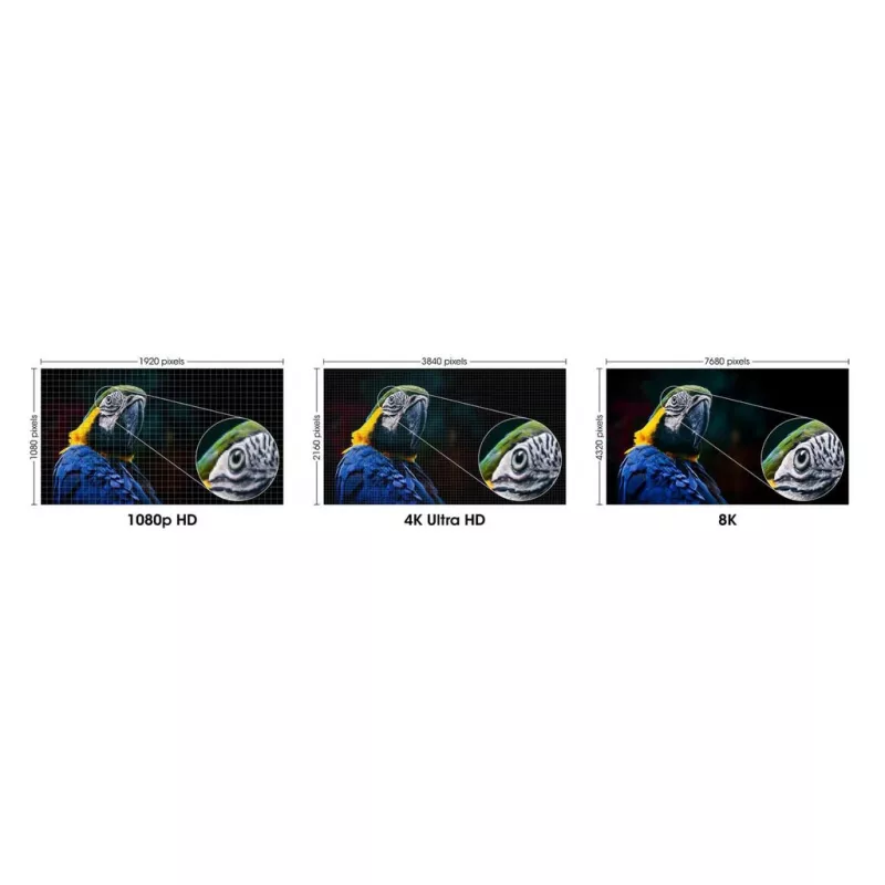 HDMI-kabel Manhattan 8K 60Hz 3m stekker naar stekker zwart