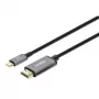 Manhattan USB-C naar HDMI-kabel, 4K@60Hz, 2m, zwart, stekker naar stekker, drie jaar garantie, komt overeen met CDP2HD2MBNL
