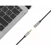 Audio-verlengkabel Manhattan 3,5mm 3m stekker/bus