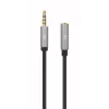 Audio-verlengkabel Manhattan 3,5mm 3m stekker/bus