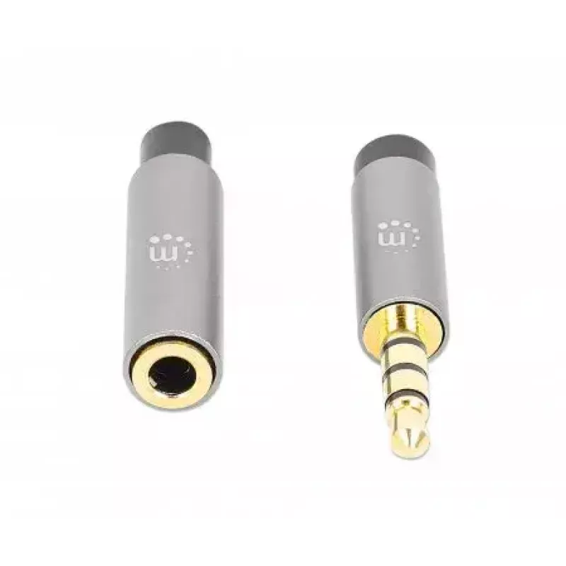 Audio-verlengkabel Manhattan 3,5mm 3m stekker/bus