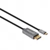 USB-C naar DisplayPort kabel Manhattan CDP2DP146B 8K 2m